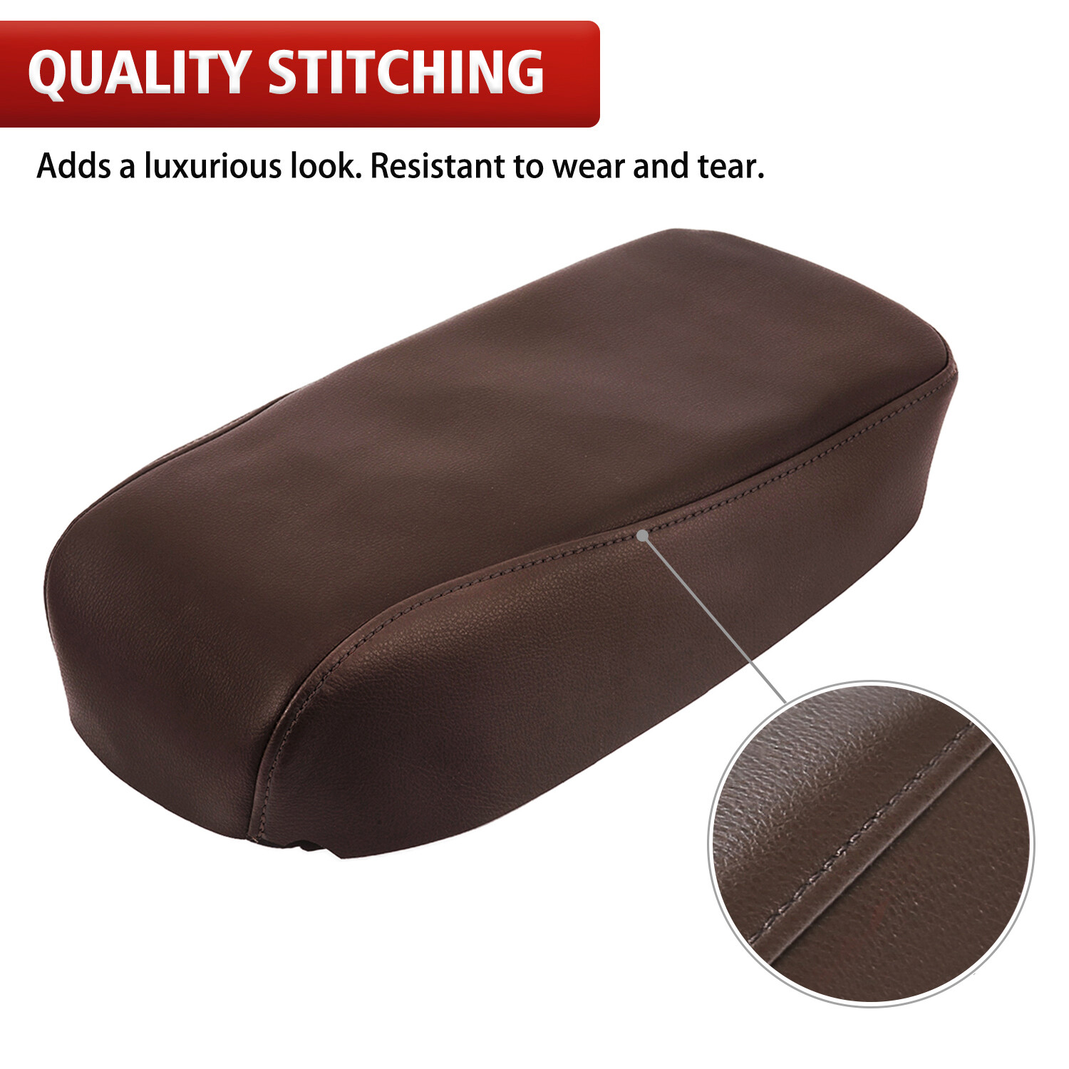 Center Console Lid Armrest & Door Panel Cover Brown For Toyota Avalon 2013-2018