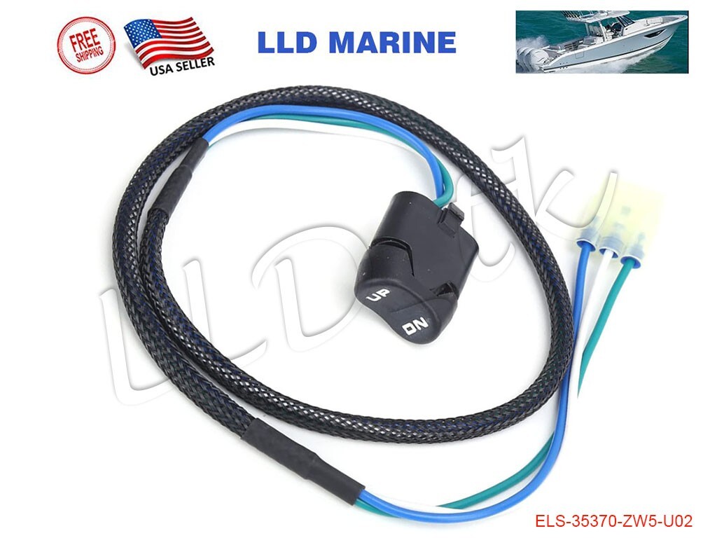 Honda Outboard Tilt Trim Switch 25 30 40 50 75 90 115 135 150 175 200 225 250 HP