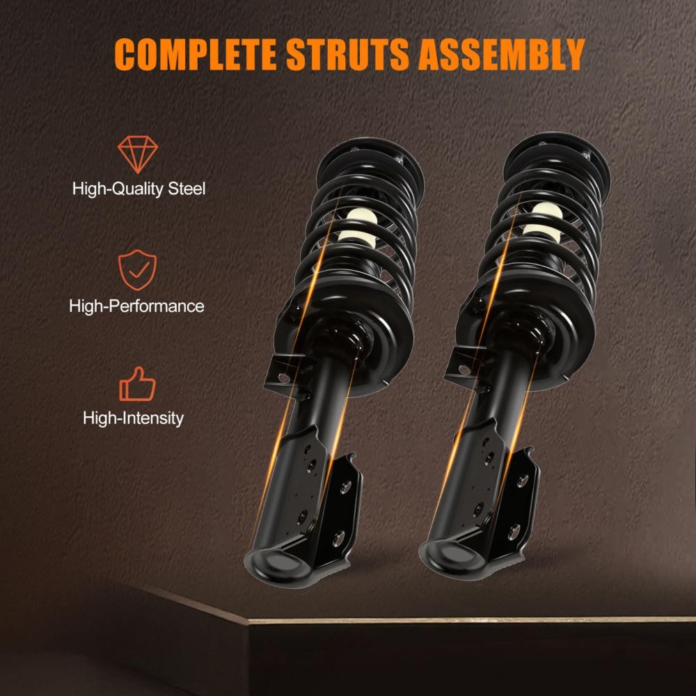 Front Complete Struts & Rear Shocks For 2010-17 Chevrolet Equinox GMC Terrain