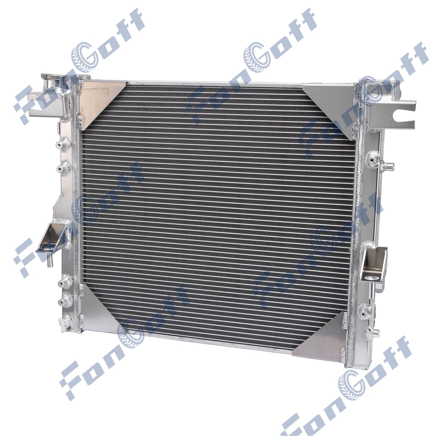CC2957 Aluminium Radiator For 2007-2018 Jeep Wrangler JK 3.6L 3.8L V6 2017 2016
