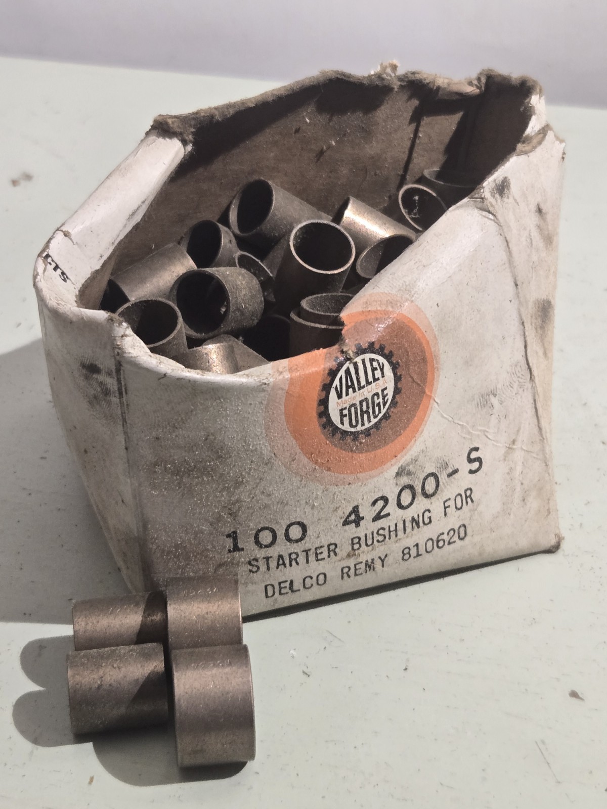 itle:Vintage NOS Valley Forge Starter Bushing Bulk Mix Lot 4200-S W5236 Delco…
