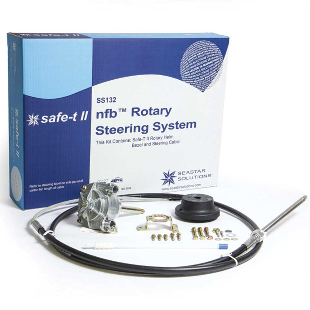 Seastar Marine Boat Steering System SS13213 | NFB Safe-T II 13 FT (Kit)