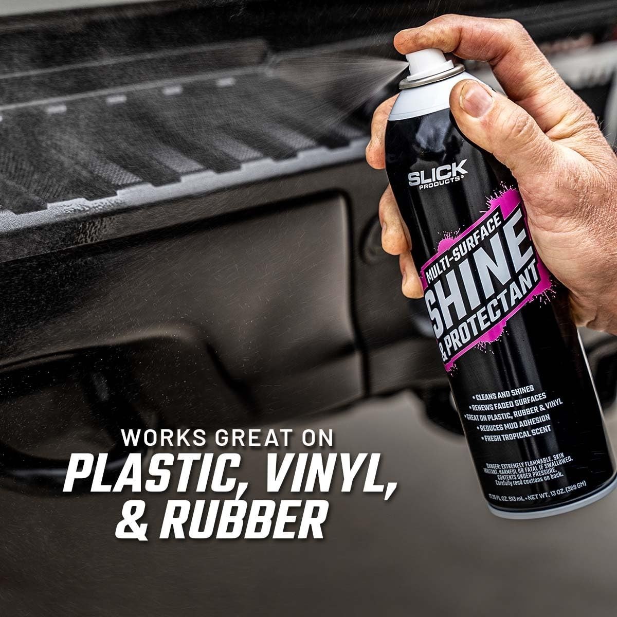 Shine & Protectant Spray 17.35 FL OZ. – High Gloss Clear Coating Renew Vinyl,…
