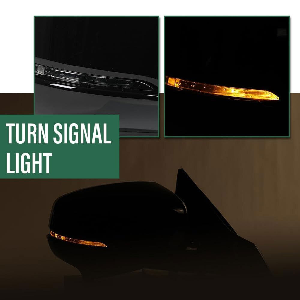 For Honda Accord Sedan 2013-2015 Right Passenger Side View Mirror Heated Camera