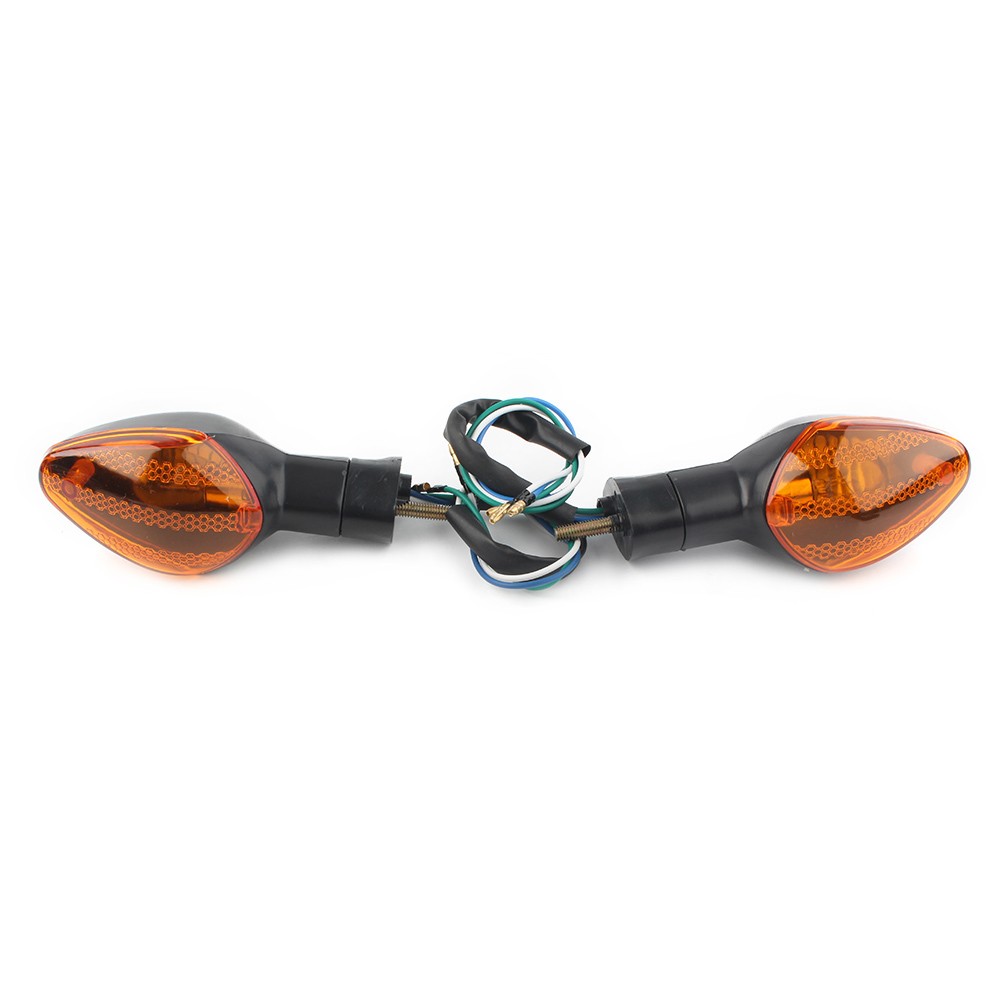 1 Pair Turn Signal Indicator Light Amber For HONDA CBR600RR 2009-2017