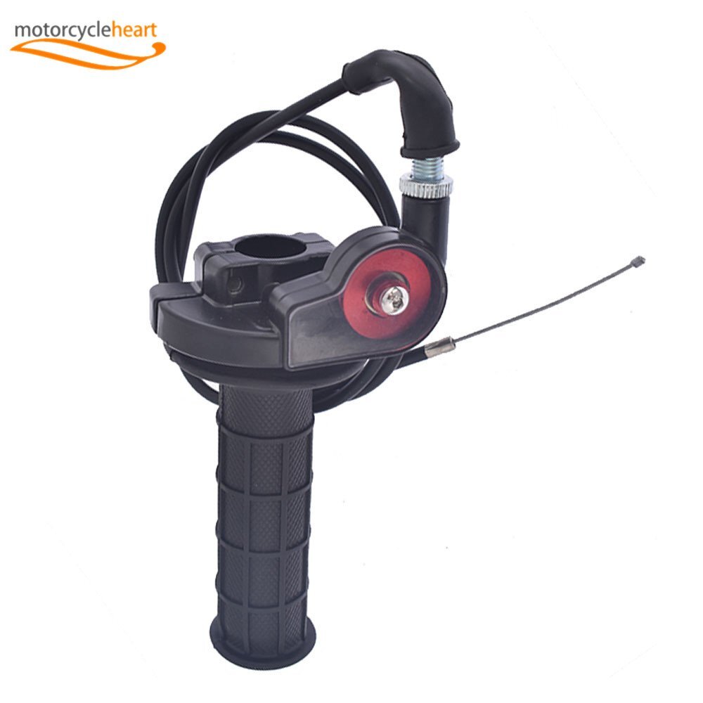7/8″ 22mm Twist Throttle Handle Grip with Cable 50-250CC ATV Dirt Bike