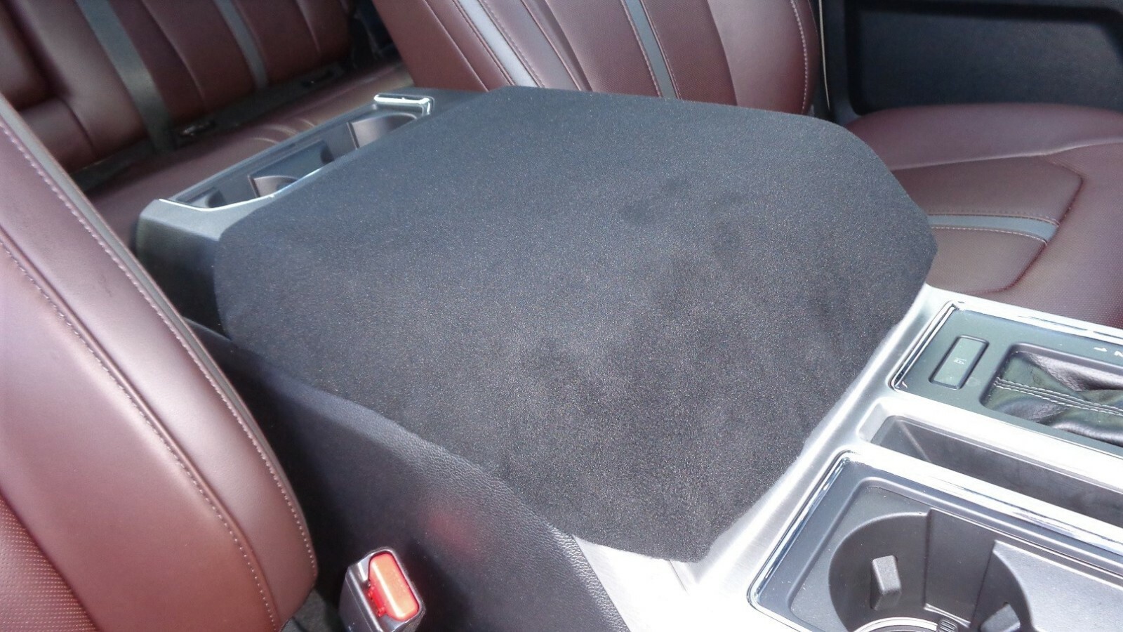 Fits Ford Expedition 2018-2023 Fleece Center Armrest Console Lid Cover C1F