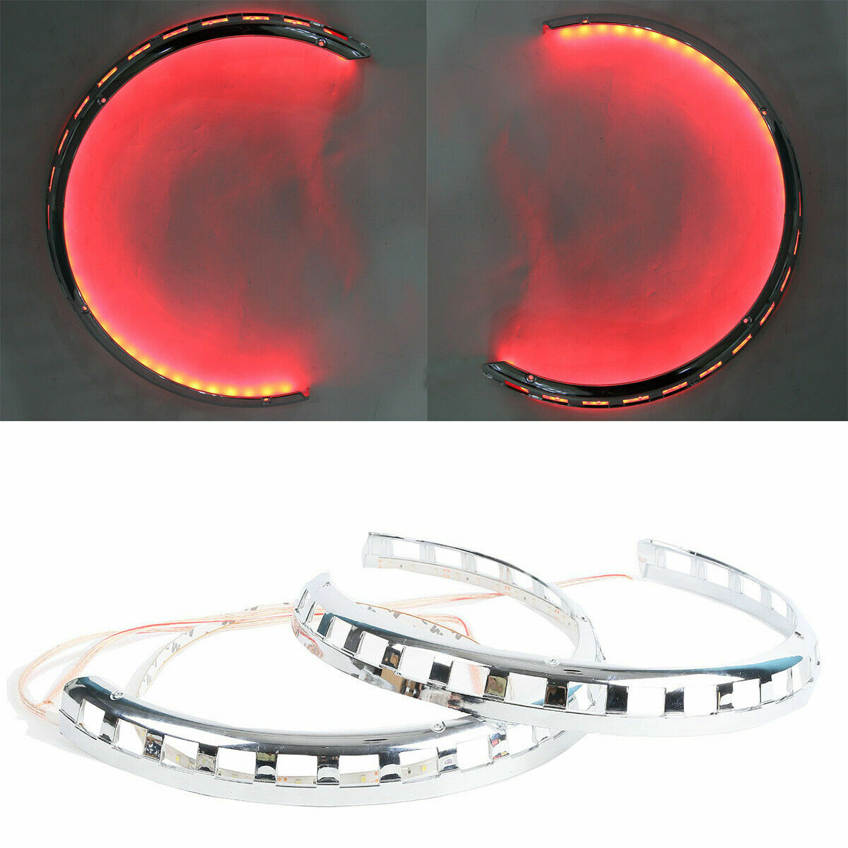 Brake Rotor Cover Ring of Fire Fit For Honda Goldwing GL1800 01-17 F6B 13-17