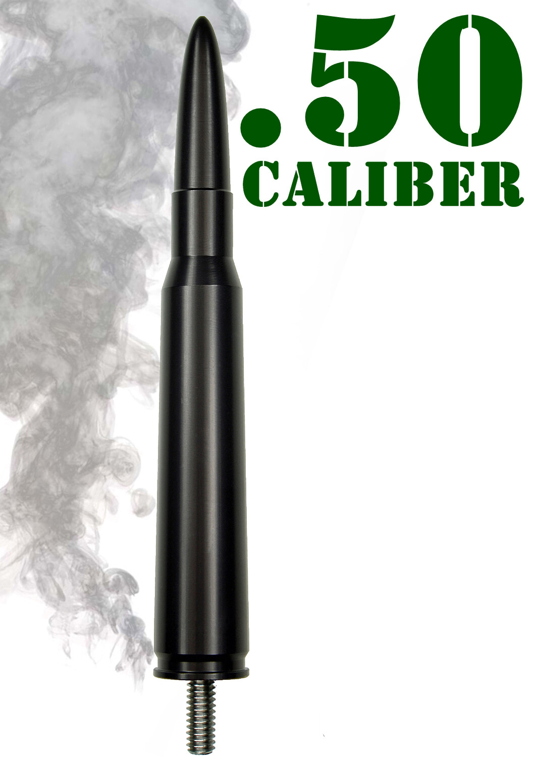 50 Caliber Bullet Aluminum Antenna – Fits: 2017-2025 Ford F-350 Super Duty