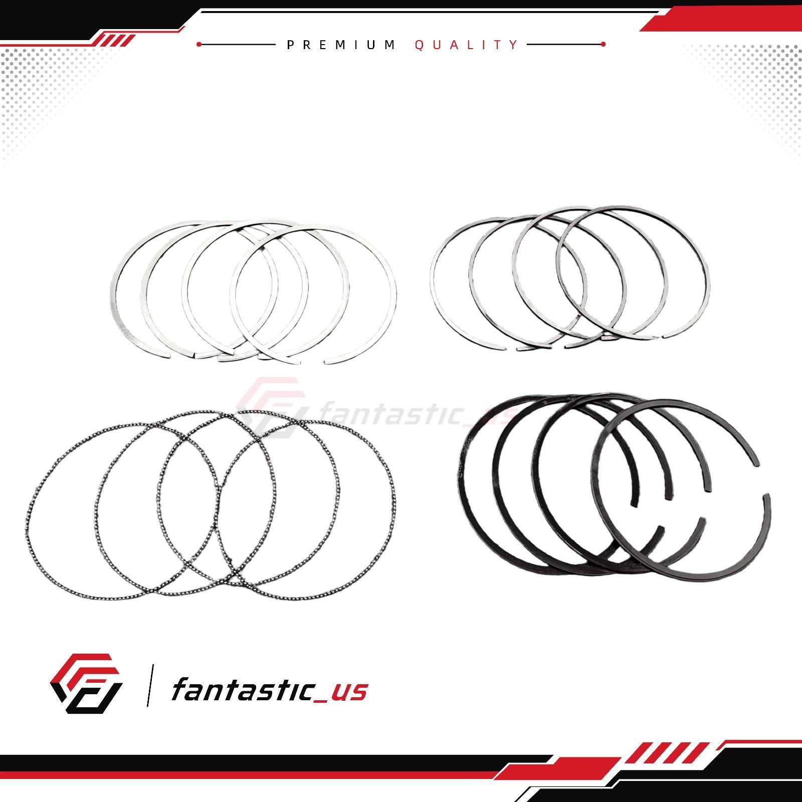 Set Of Engine Piston Ring STD For Hyundai Veloster Kia Forte 23040-2BCA0 USA