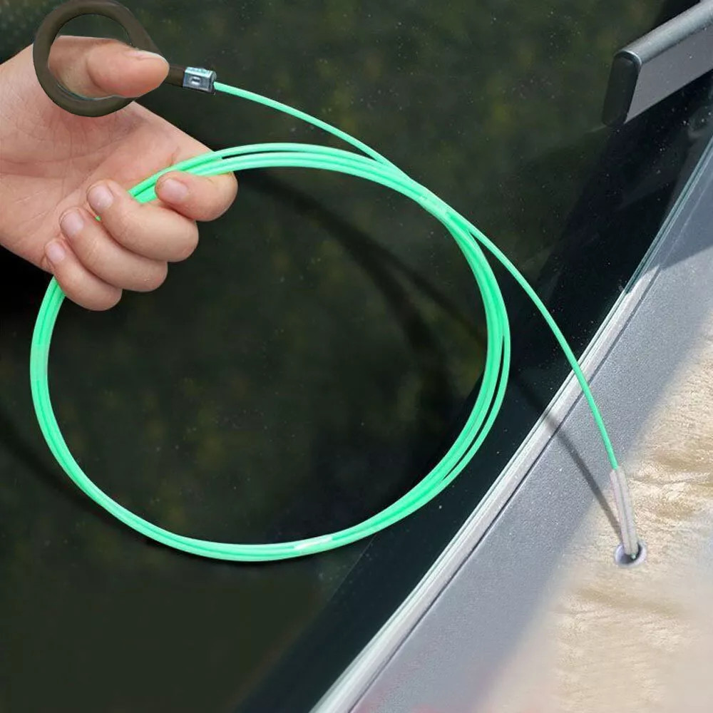 3 Meter Flexible Car Drain Dredge Sunroof Cleaning Scrub Brush Tool Accessories