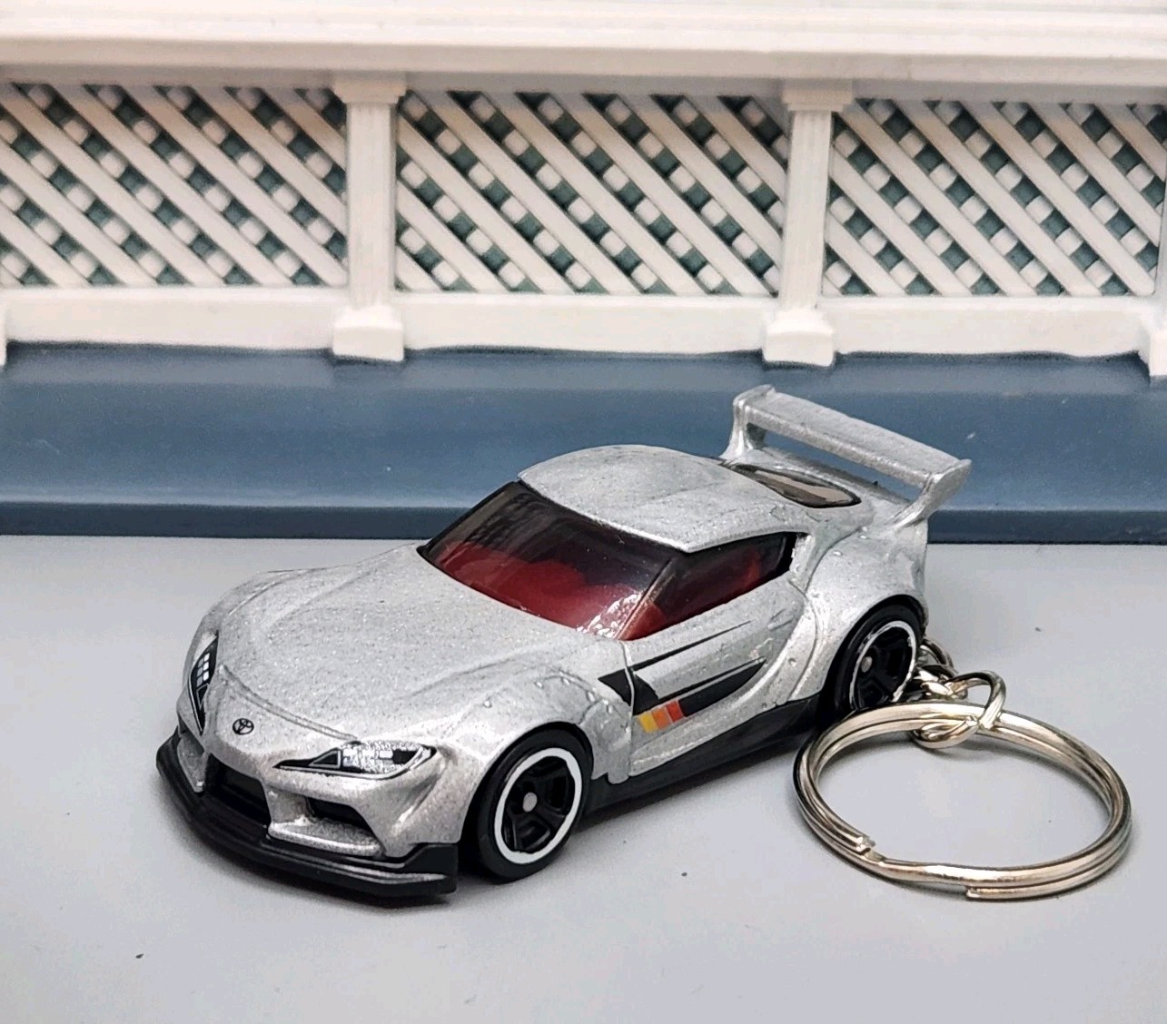 2020 Toyota GR Supra Silver Custom 1/64 Scale Diecast ? AWESOME GIFT ?