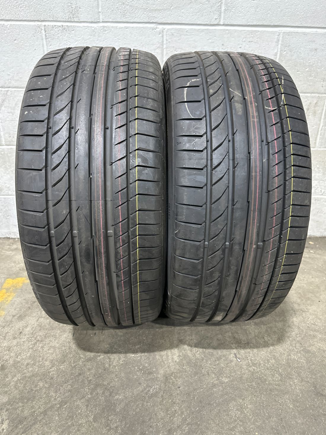 2x P265/35R21 Continental ContiSportContact 5P TO 10/32 Used Tires