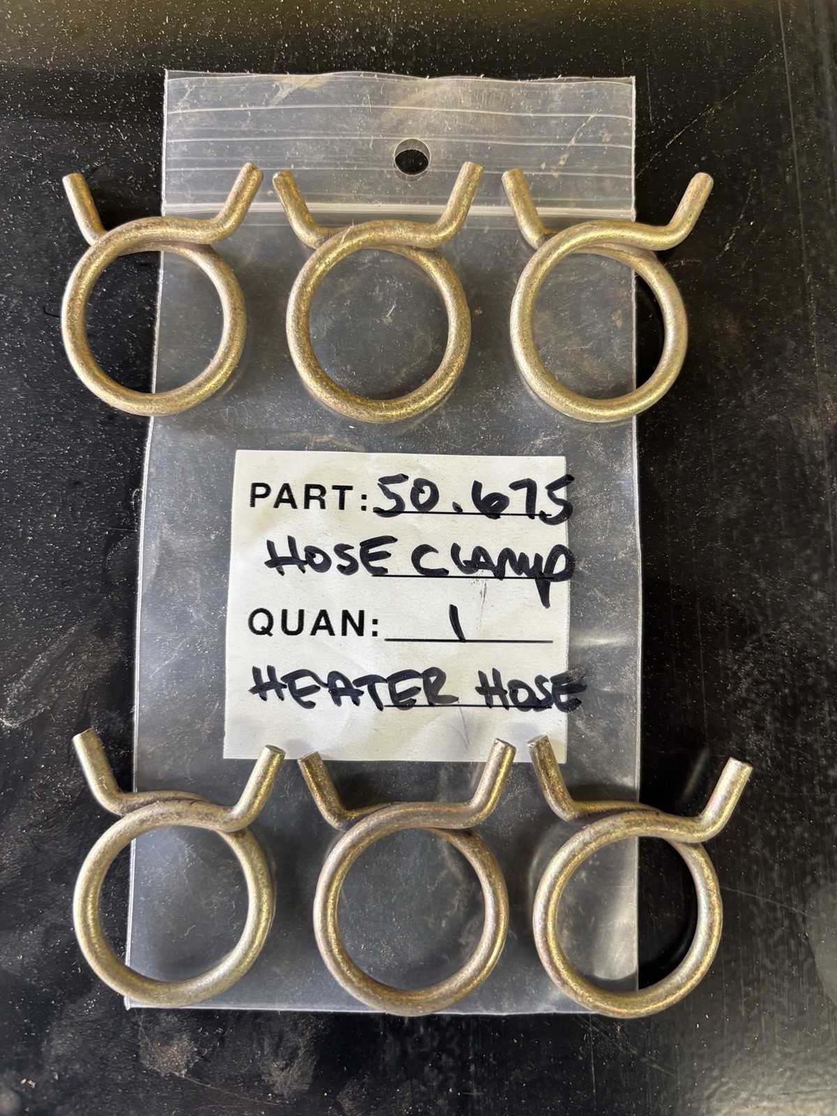 1937 To 1956 Packard Heater Hose Clamp Set