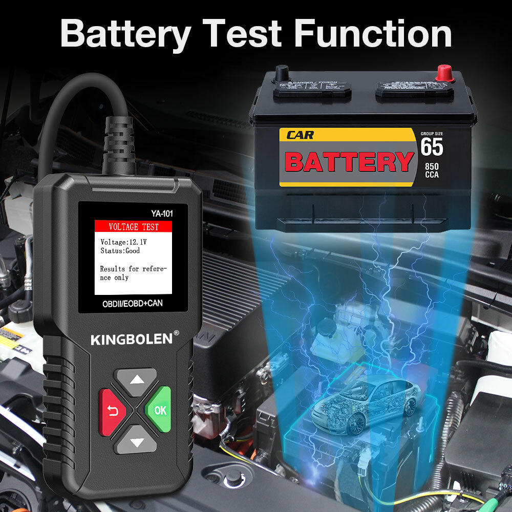 Automotive OBD Code Reader OBD2 Scanner Car Check Engine Fault Diagnostic Tool