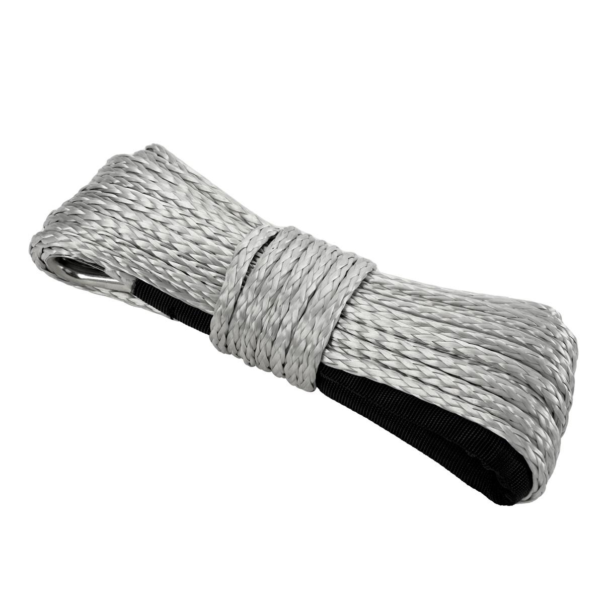 1/4″x50′ 10000LBS Synthetic Winch Rope Recovery Cable 4WD ATV UTV w/ Sheath US