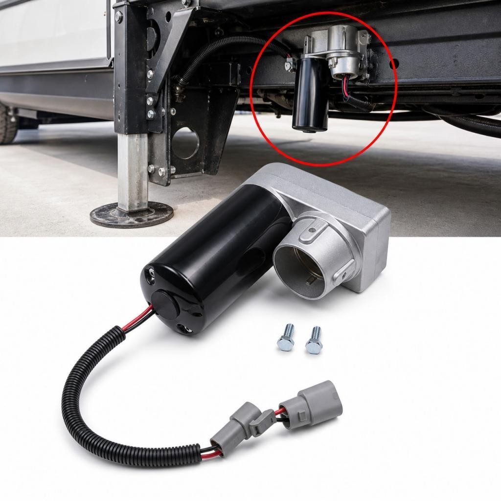 RV Leveling Jack Motor 343758 Direct Replaces Premium Easy Installation Part