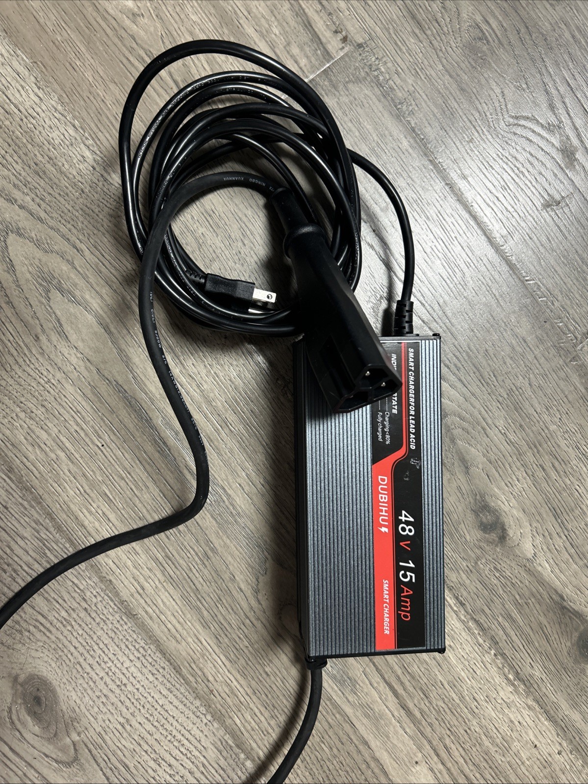 DUBIHU 48V 15A Smart Charger for Lead Acid EZGO, CLUB CAR ,YAMAHA