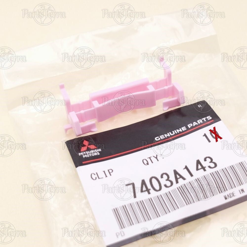 GENUINE 2008-16 MITSUBISHI OUTLANDER LANCER PINK ROOF DRIP MOLDING CLIP 7403A143