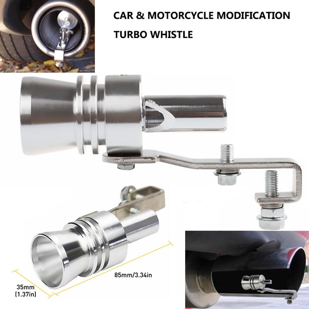 Car Fake Turbo Sound Exhaust Whistle off Blow Valve Simulator Whistler EXV