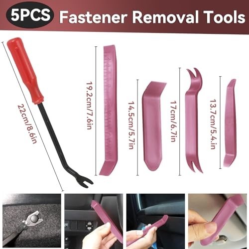 2080Pcs Universal Car Retainer Clips & Fasteners Kit – 33 Sizes, Bumper Rivets,