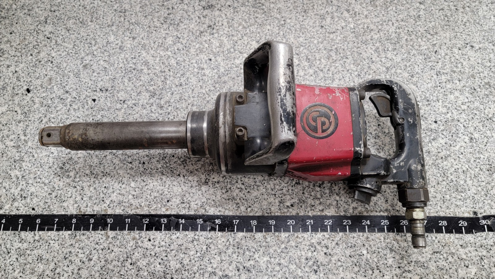 Chicago Pneumatic CP7782-6 1″ Dr. 6″ Square Shank 1920 Ft/Lbs Impact Wrench a-x