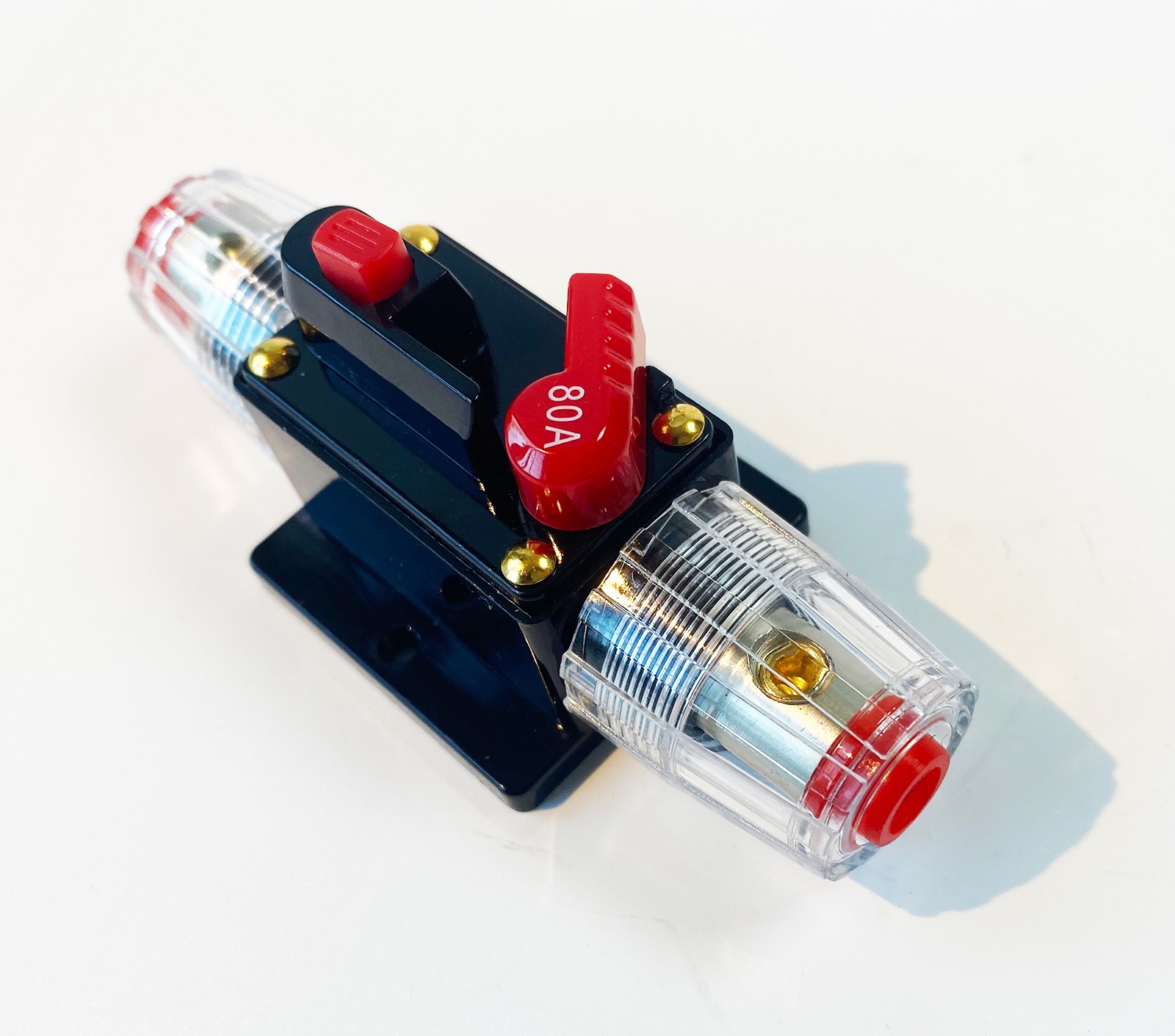 80 Amp Waterproof Circuit Breaker Fuse For Automotive And Marine Use 12V-24V DC