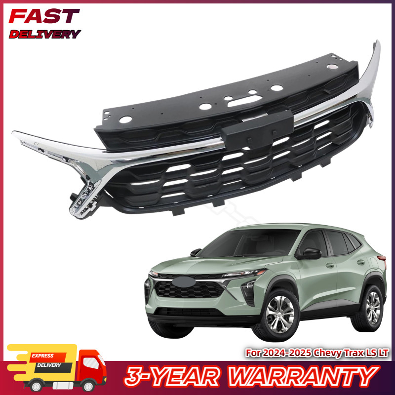 Front Bumper Chrome Grille Trim 42862779 For 2024-2025 Chevy Trax LS LT New US