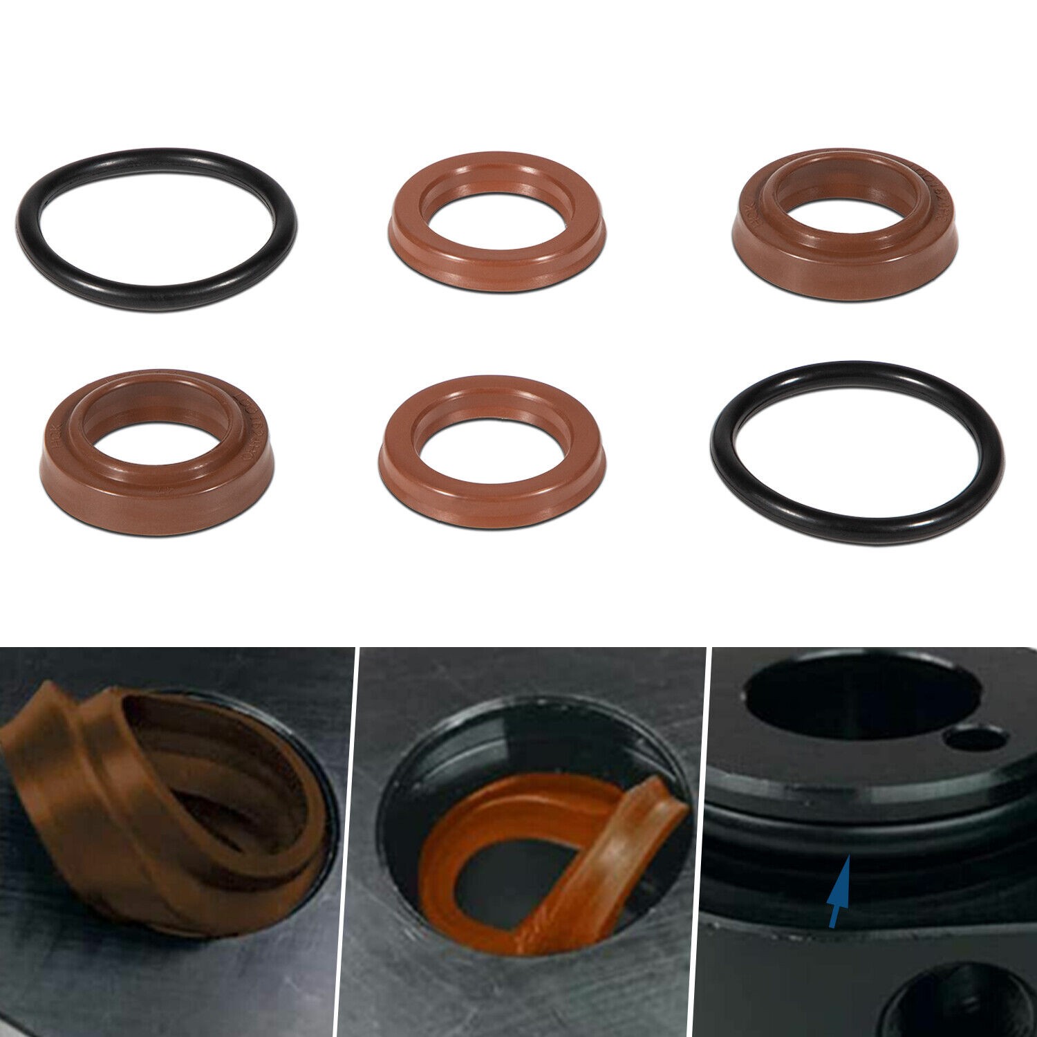 for SeaStar BayStar Cylinder Seal Kit HC4645H HC4648H HC4658H HP4600 Gen2 FSM131