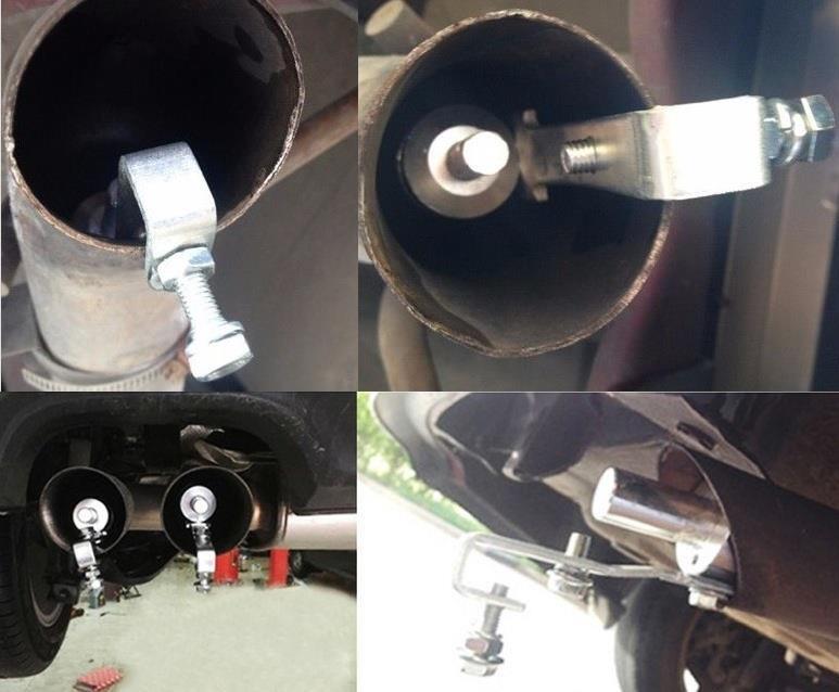Turbo Sound Whistle Muffler Exhaust Pipe BOV Turbocharger Simulator Whistler