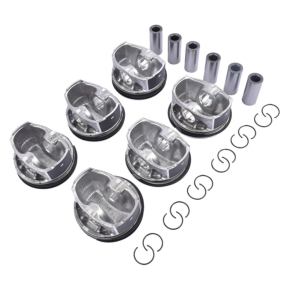 6 x +0.5MM Piston Rings LR062617 For Jaguar F-Pace XE Land Rover Discovery 3.0L