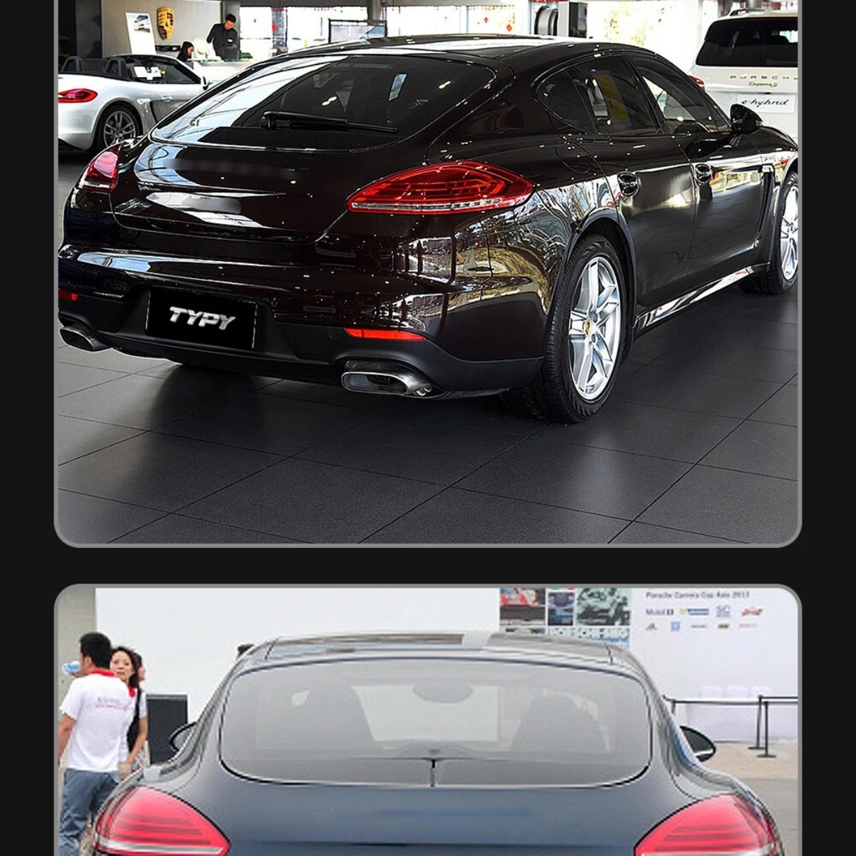 Replacement For Porsche Panamera 970 2014-2016 red LED Tail Light Pair New