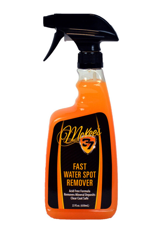 McKee’s 37 Fast Water Spot Remover 22 oz – car auto home windows