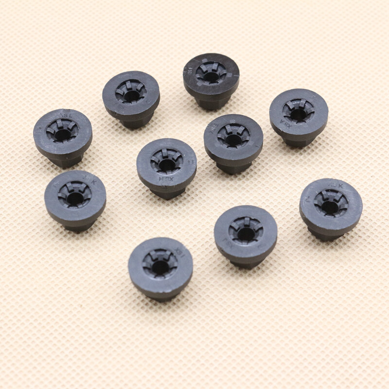 20x 5mm Nylon Flange Nuts 10mm Hex Fits BMW 16131176747 Mercedes Benz 0039900251