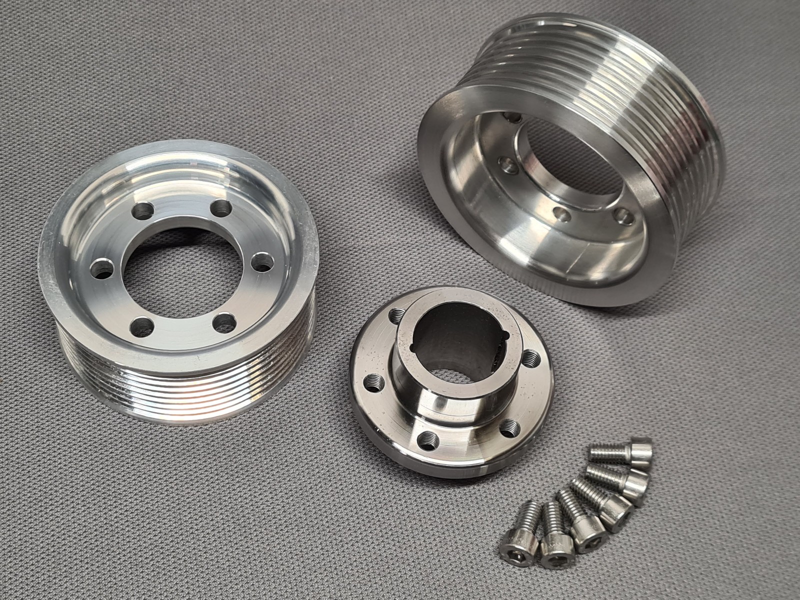 Mercedes AMG SC Fixed Tuning Pulley 77mm+83mm M113K E55 SL55 S55 CL55 CLS55 G55