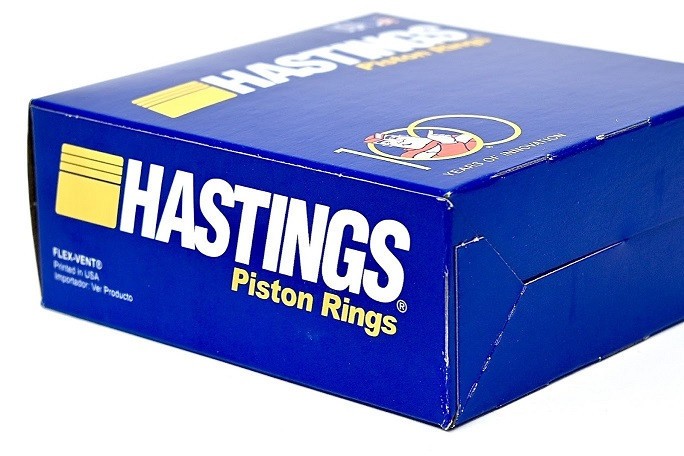 HASTINGS Cast Piston Ring Set Ford 239 Mercury 255 Flathead 3/32-3/16 4-RING STD