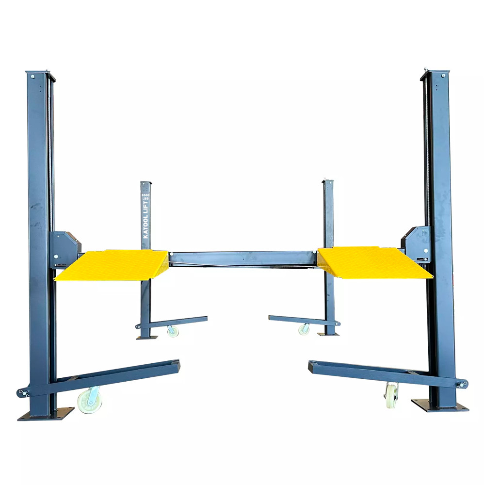 KATOOL 8500 lbs Four Post Parking Lift 4-Post Car Lift With Casters -Shipping