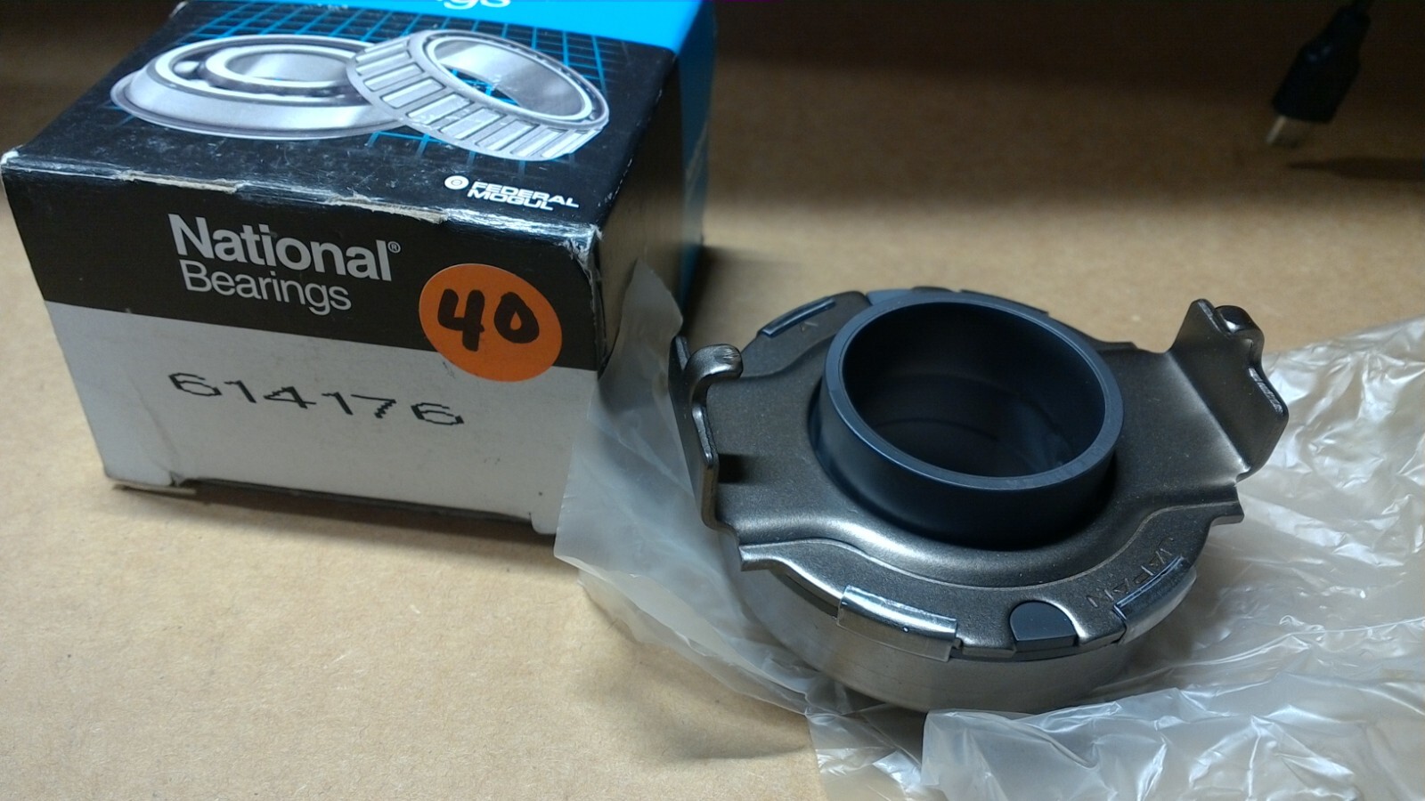 National Clutch Release Bearing for CR-Z, Fit, Civic, Insight, #614176