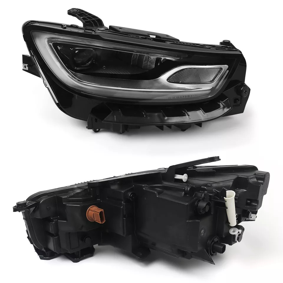 Pair For 2021-2024 Chrysler Pacifica LED DRL Projector Headlights Headlamps
