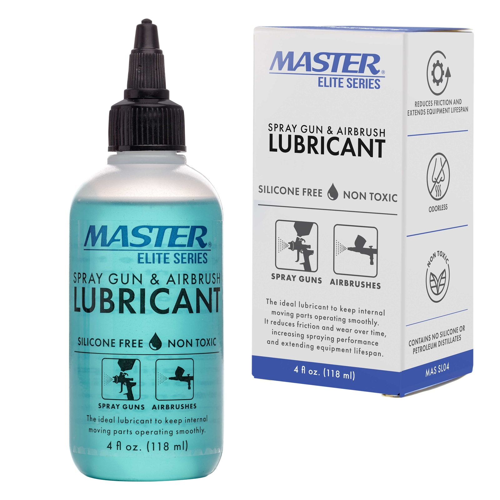 4 oz Master Spray Gun and Airbrush Lubricant, Lube for Smoother Trigger Action