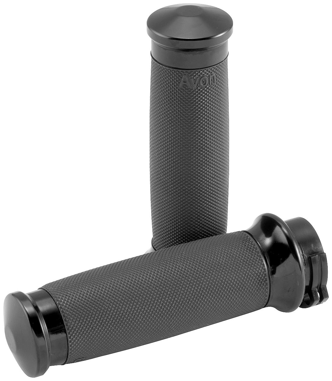 Avon Grips CC-86-ANO Contour Custom Grips – Black Anodized Anodized Black
