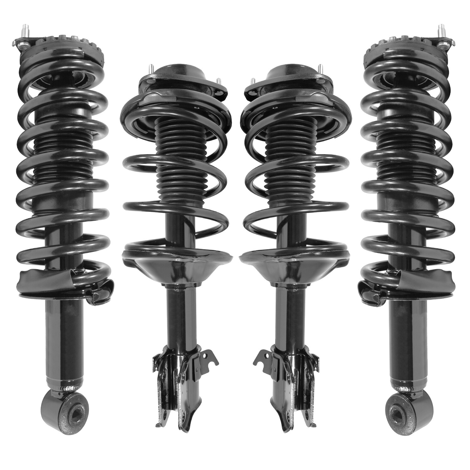 4Pcs Front & Rear Complete Struts shocks for 2000-2002 Subaru Legacy AWD