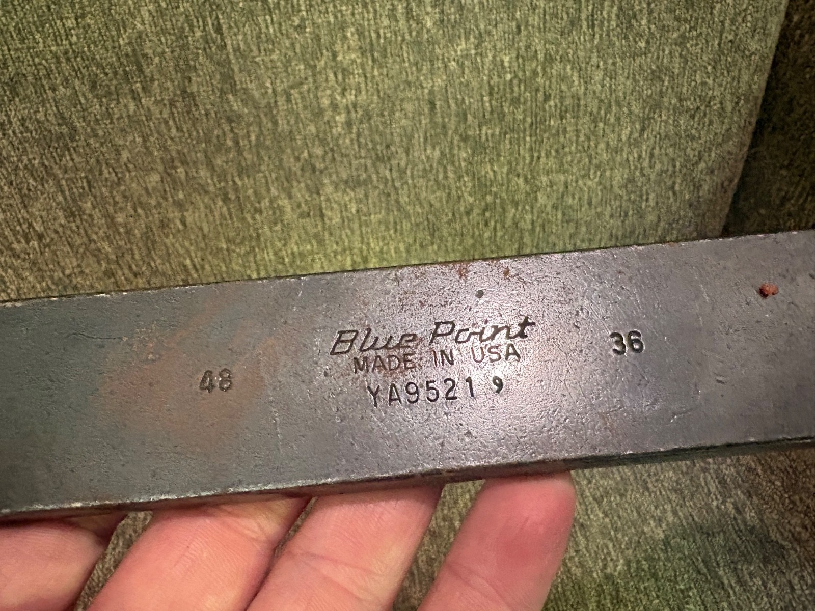 Blue Point Tools YA9521 9 : 48mm x 36mm Metric Fan Belt Clutch Wrench USA ++