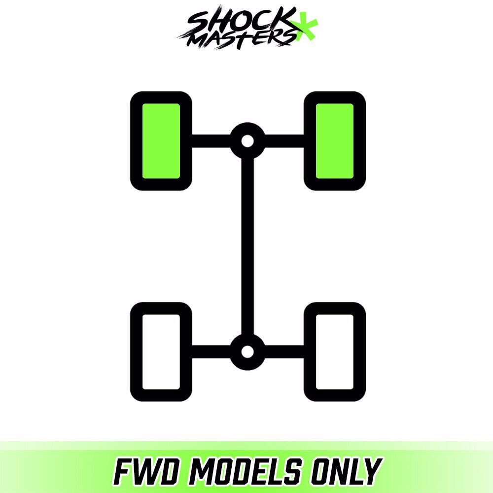 Front Pair Complete Struts for 2009-2010 Pontiac Vibe