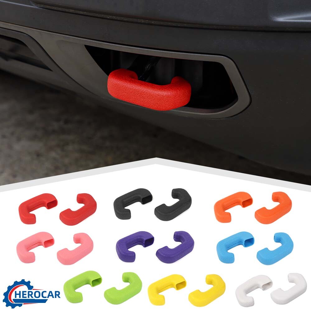 ?For Ford Bronco Sport 2021+ Front Bumper Towing Hook Cover Trim Protect Decor⭕