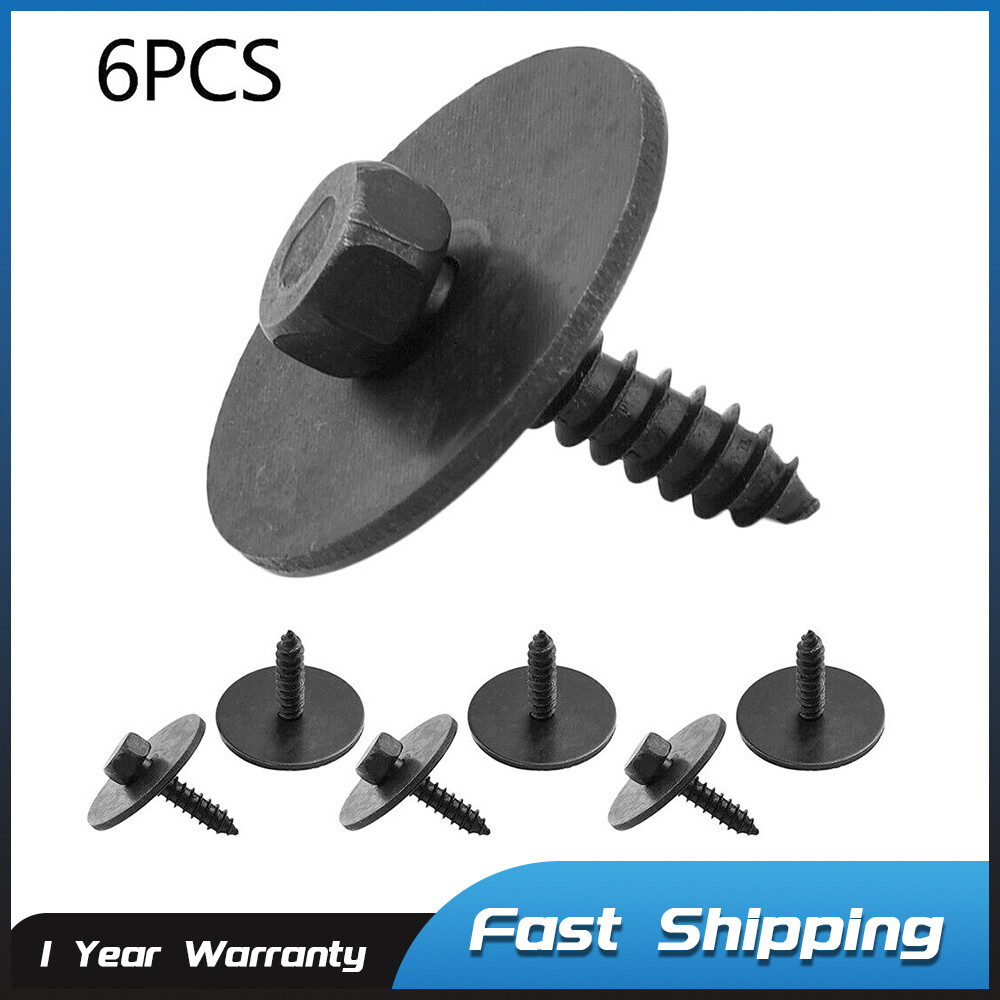 Fit For Mercedes W203 W204 W207 W209 Sheet Metal Screw A0019906036 6pcs 4.8*19mm