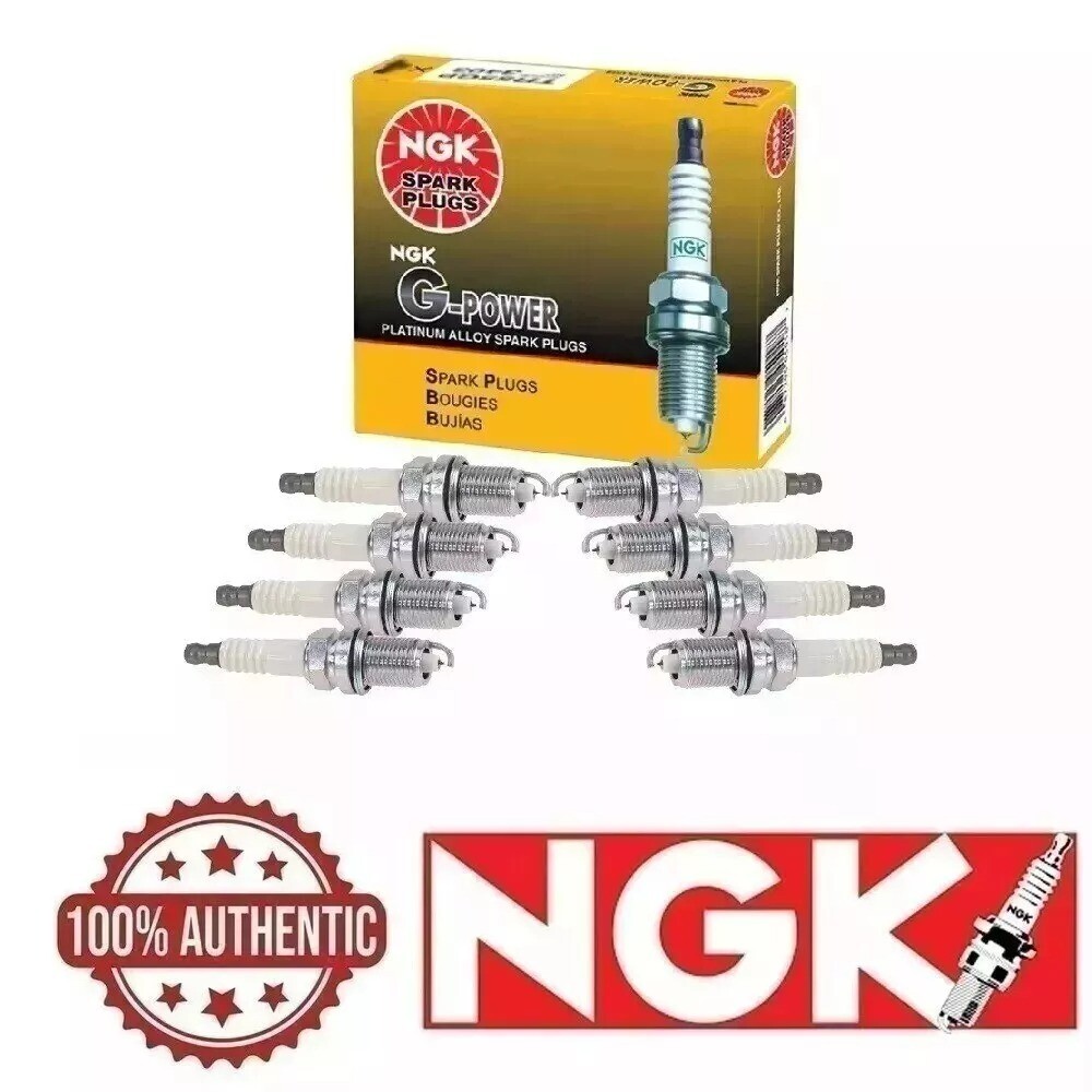 Upgraded 8PCS NGK Spark Plugs 41-962 For GMC Sierra Chevy Silverado 19299585