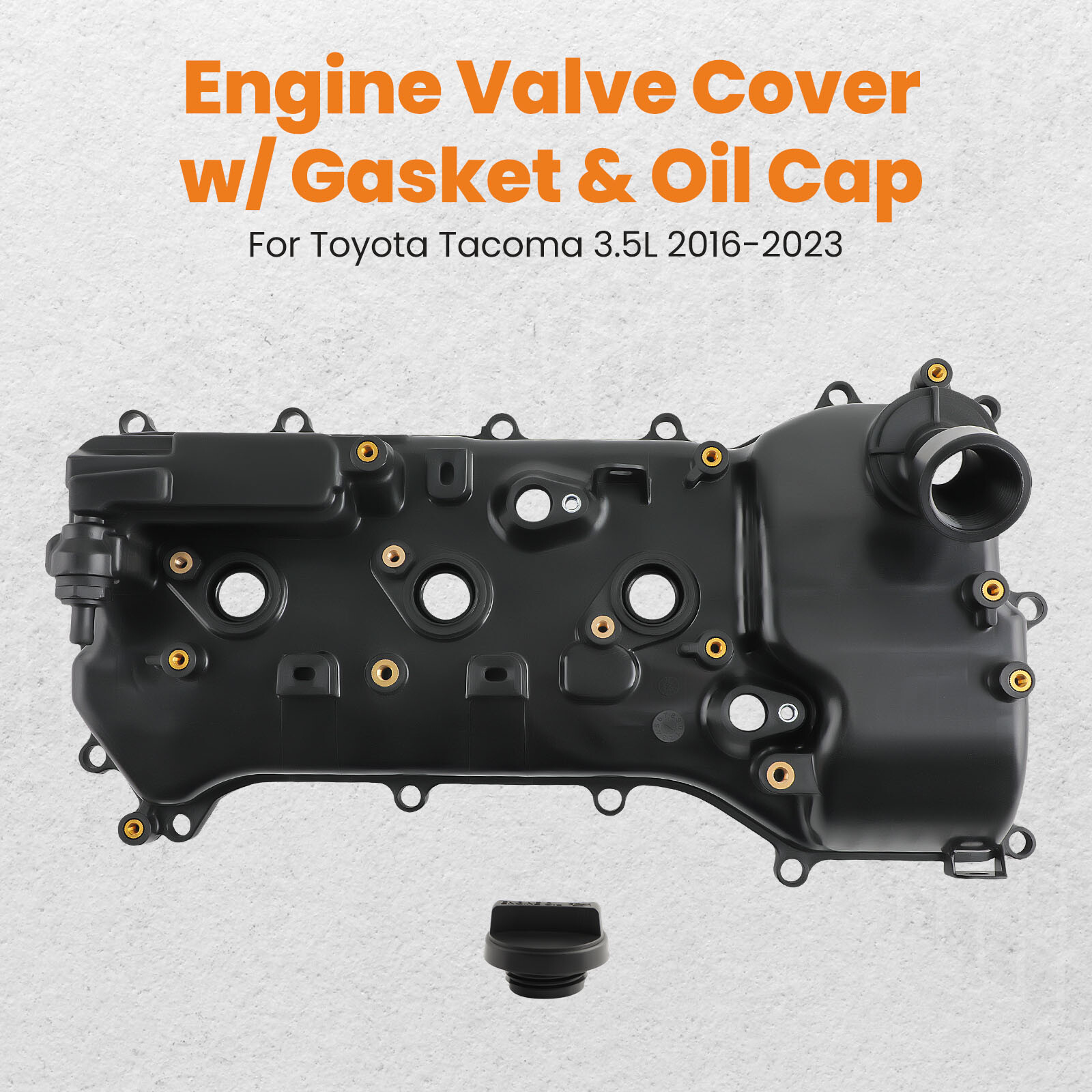 Left Side Engine Valve Cover Kit for Toyota Sienna 3.5L V6 2017-2020 11202-0P012