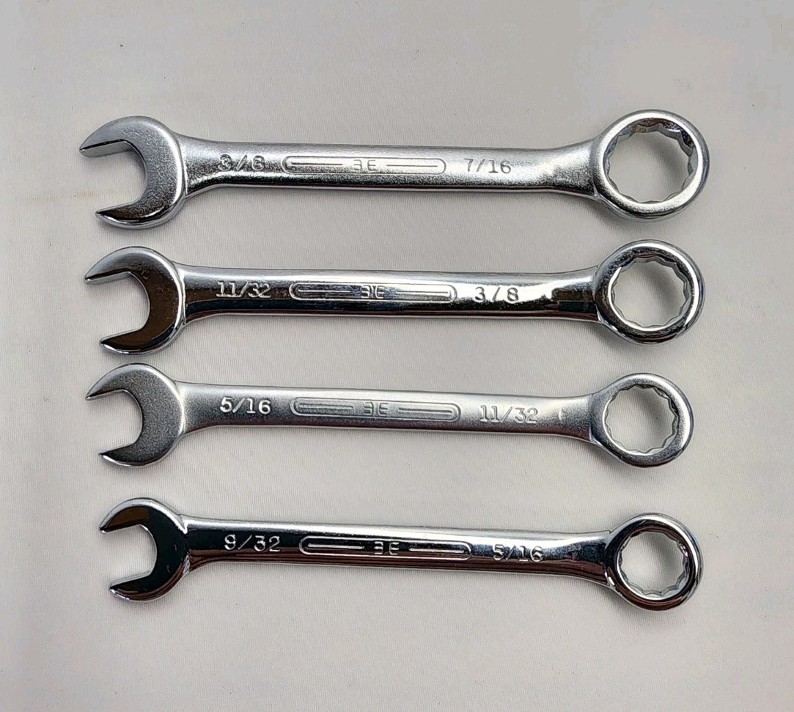 Vintage Wright Tool – NOS Midget Combination SAE 10pc Wrench Set -#787 – NMINT!