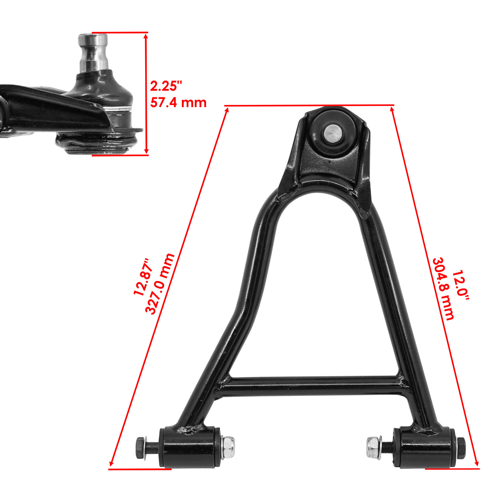 Front Suspension Lower Right Left A-Arms for Yamaha Kodiak 400 YFM400 4X4 93-98
